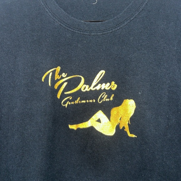 The Palms Gentlemen’s  Club Short Sleeve Shirt Size Large - Picture 2 of 3